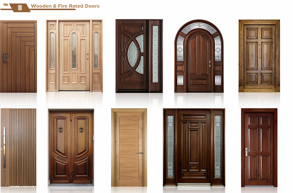 Wooden and Fire-Resistant Doors